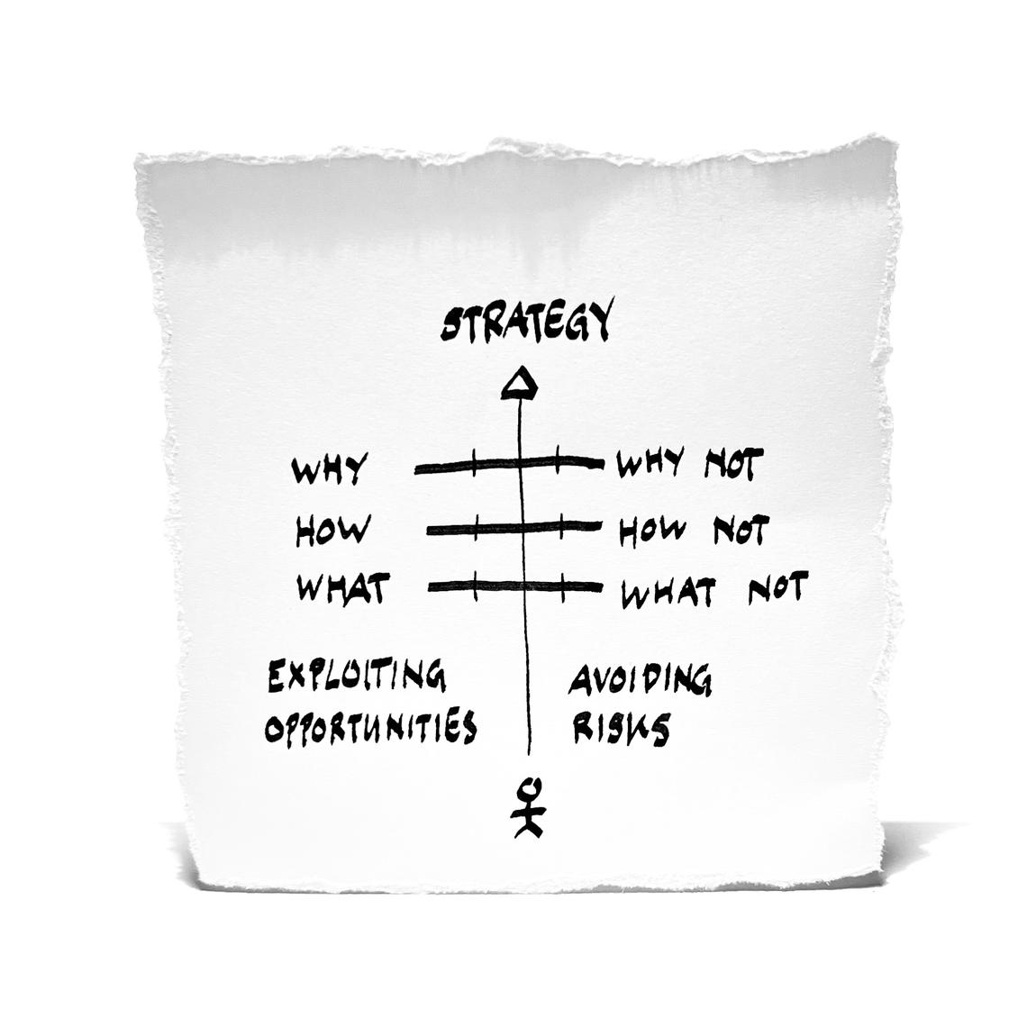 Strategic behaviour. Exploiting opportunities, avoiding risks.